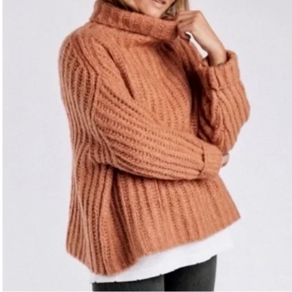 Free People Fluffy Fox Sweater Size XS